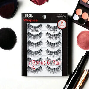 🆕 Ardell Wispies False Eyelashes The Original Feathered Lash with Invisiband